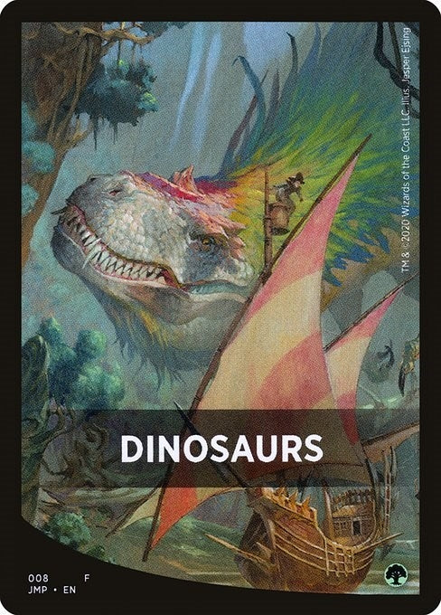 Dinosaurs Theme Card (8) (JMP)