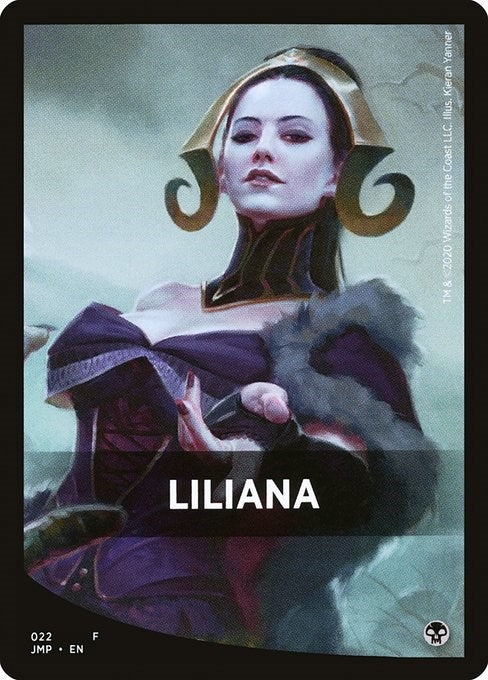 Image for Liliana Theme Card (22) (JMP) - Magic: The Gathering