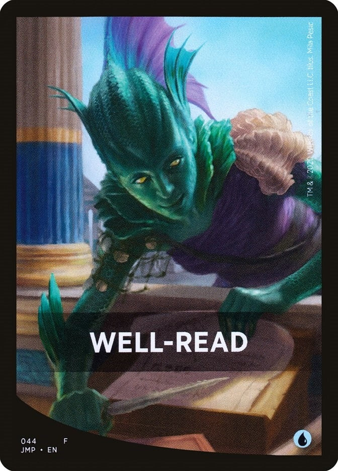 Image for Well-Read Theme Card (44) (JMP) - Magic: The Gathering