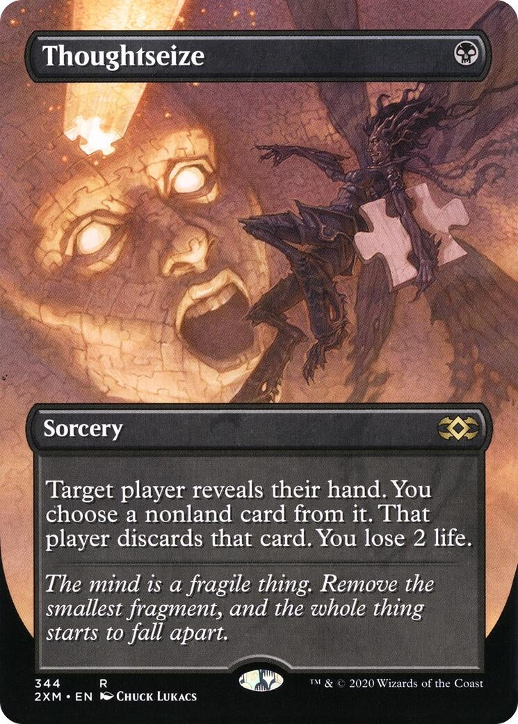 Thoughtseize (Borderless) (344) (2XM)