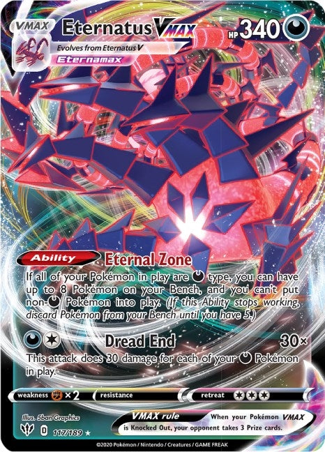 Eternatus VMAX (117/189) (SWSH03)