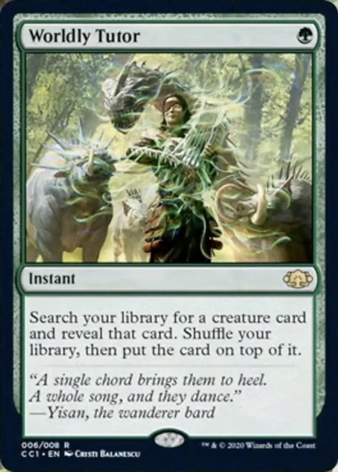 Worldly Tutor (6) (CC1)