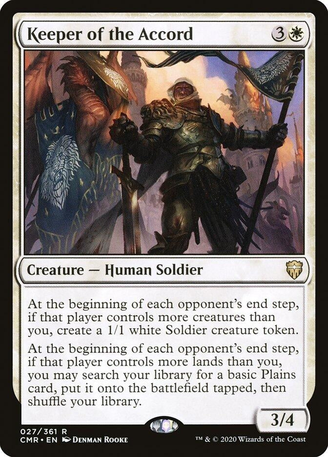 Image for Keeper of the Accord (27) (CMR) - Magic: The Gathering