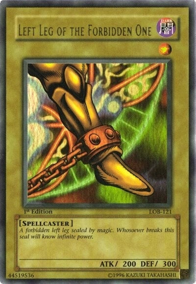 Left Leg of the Forbidden One (LOB-121) (LOB)