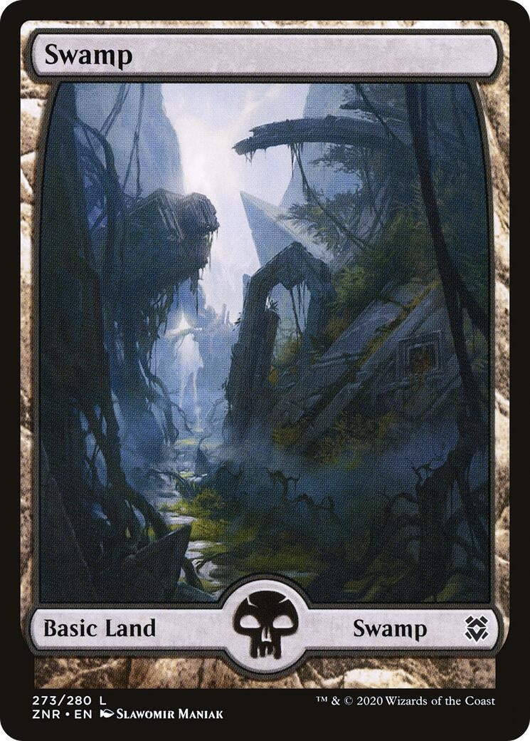 Image for Swamp (273) - Full Art (273) (ZNR) - Magic: The Gathering