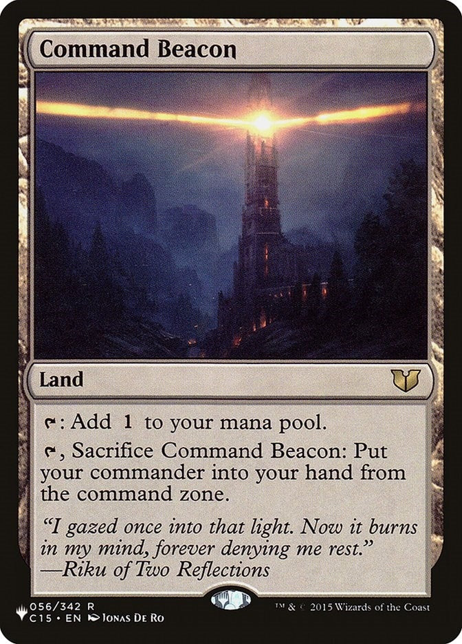 Image for Command Beacon (C15) (56) (LIST) - Magic: The Gathering