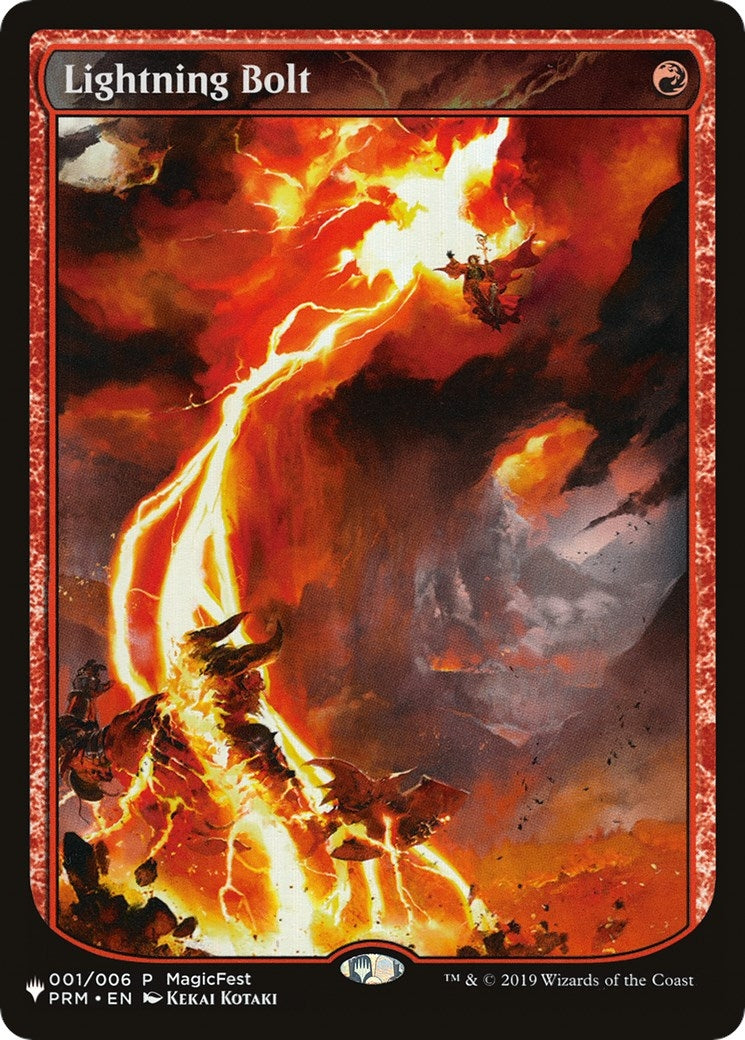Lightning Bolt (PRM) (001/006) (LIST)