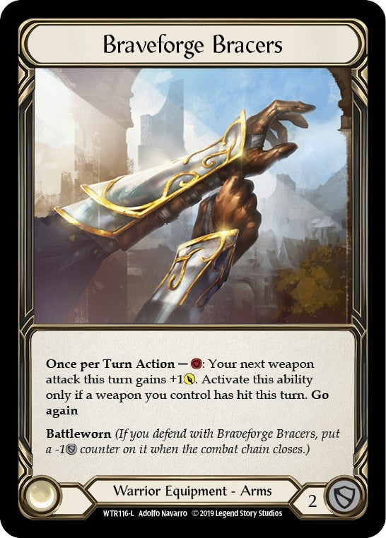Braveforge Bracers (WTR116) (WTR)