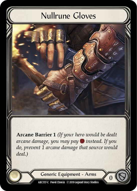 Nullrune Gloves (ARC157) (ARC)
