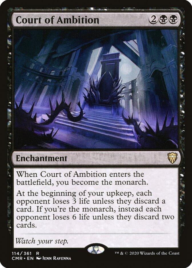 Image for Court of Ambition (114) (CMR) - Magic: The Gathering