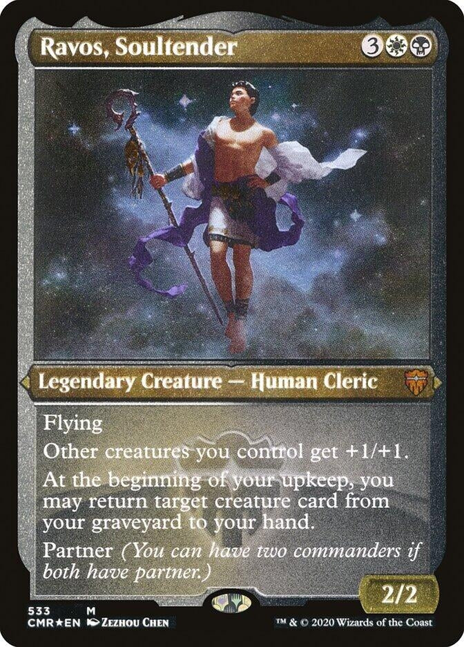 Ravos, Soultender (Foil Etched) (533) (CMR)