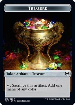 Image for Treasure // Bird Double-Sided Token (19 // 5) (KHM) - Magic: The Gathering