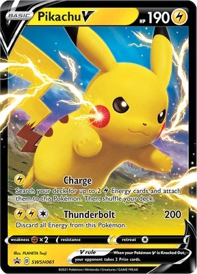Pikachu V - SWSH061 (SWSH061) (SWSD)