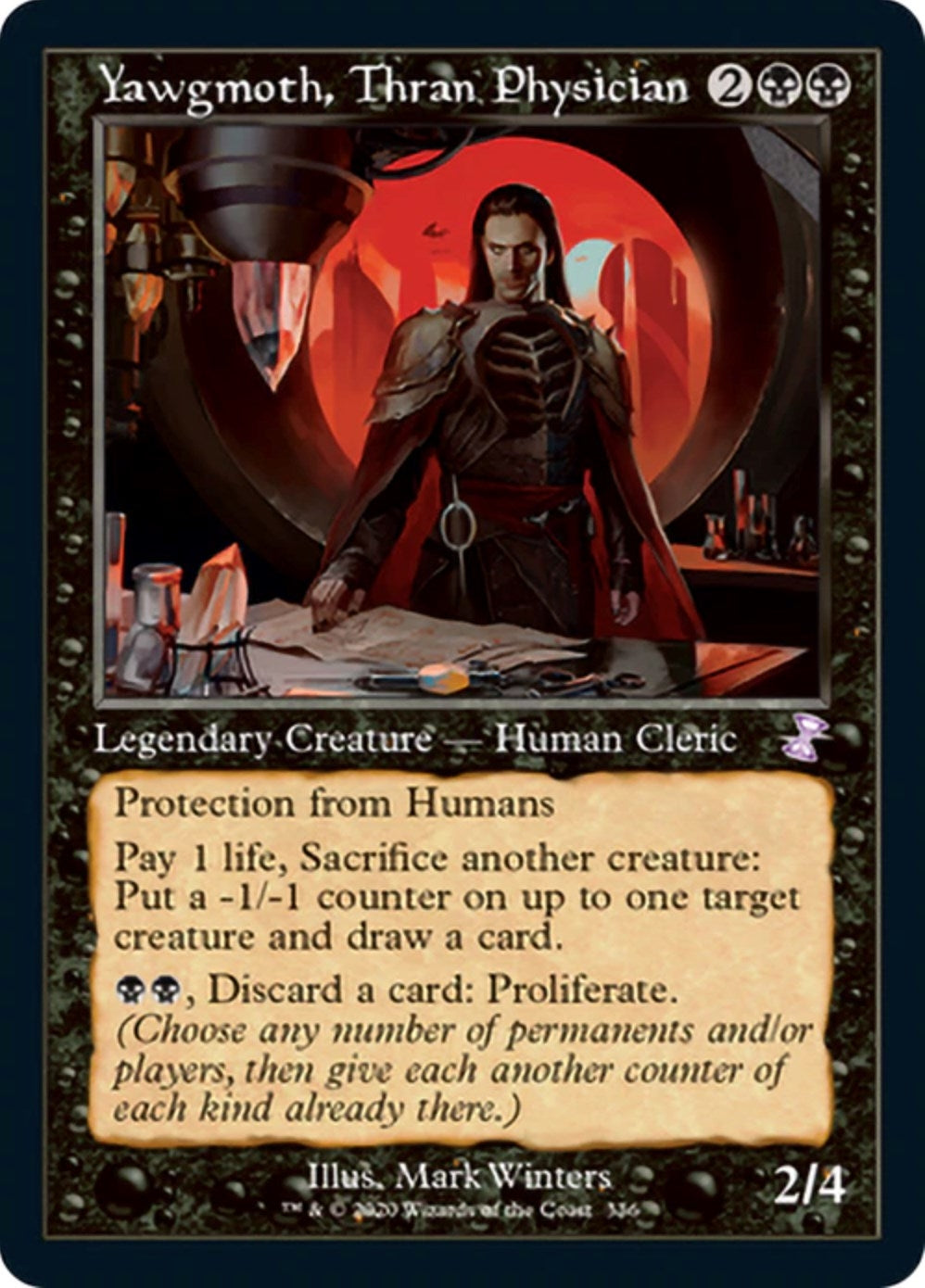 Yawgmoth, Thran Physician (336) (TSR)
