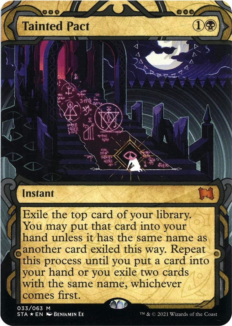 Tainted Pact (Foil Etched) (33) (STA)