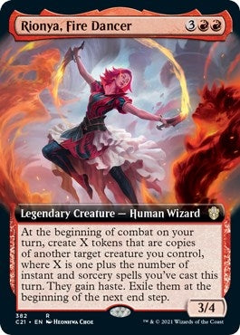 Rionya, Fire Dancer (Extended Art) (382) (C21)