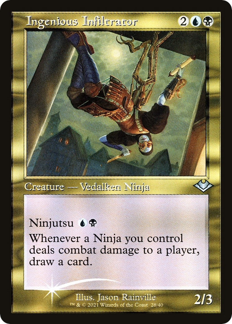 Image for Ingenious Infiltrator (Retro Frame) (28) (MH1) - Magic: The Gathering