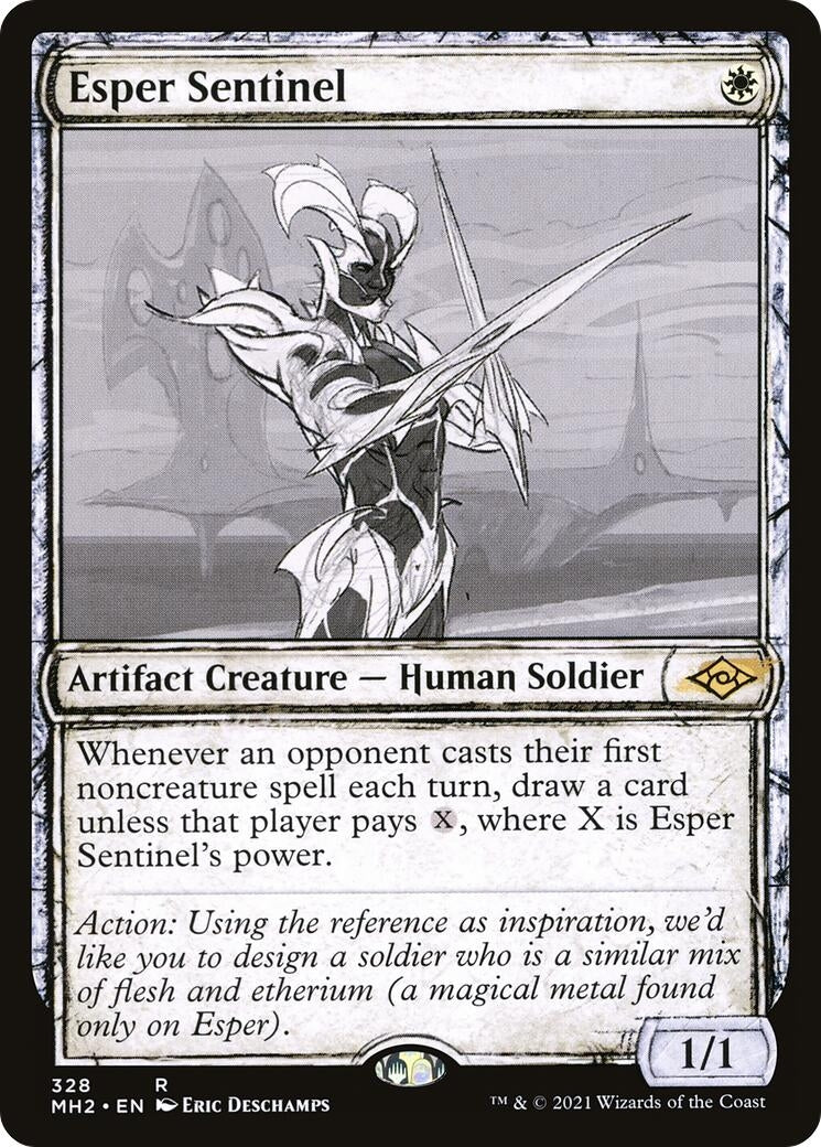 Esper Sentinel (Showcase) (328) (MH2)
