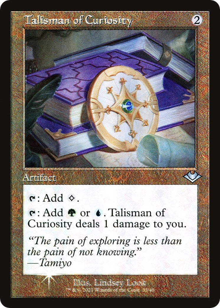 Talisman of Curiosity (Retro Frame) (35) (MH1)