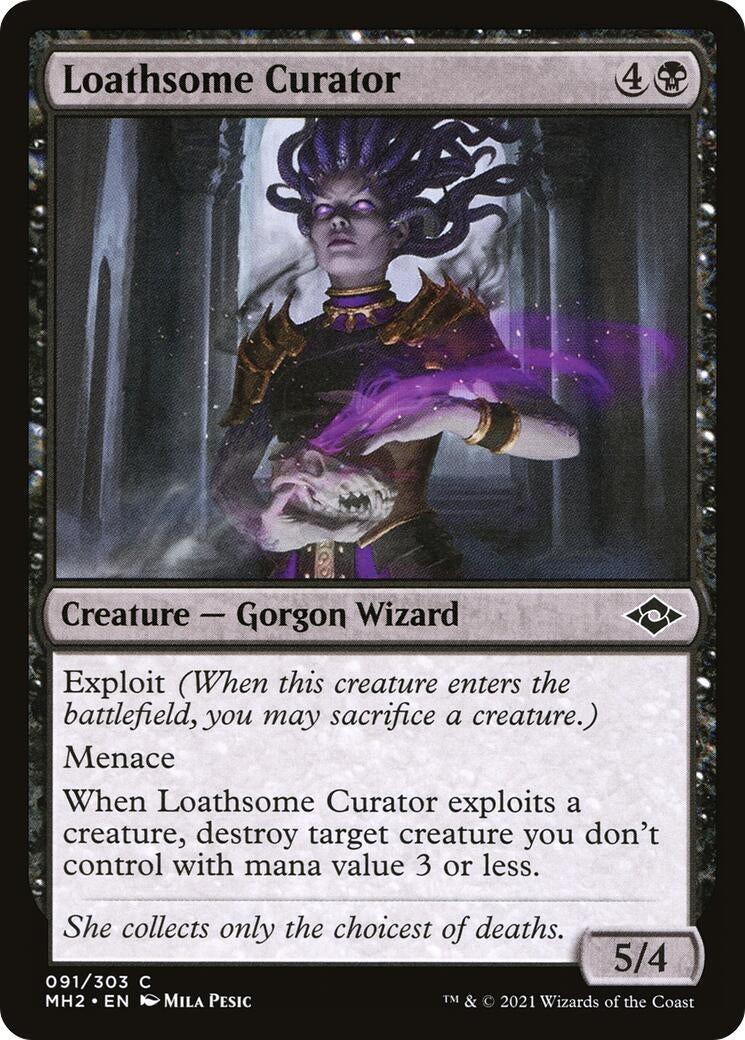 Image for Loathsome Curator (91) (MH2) - Magic: The Gathering