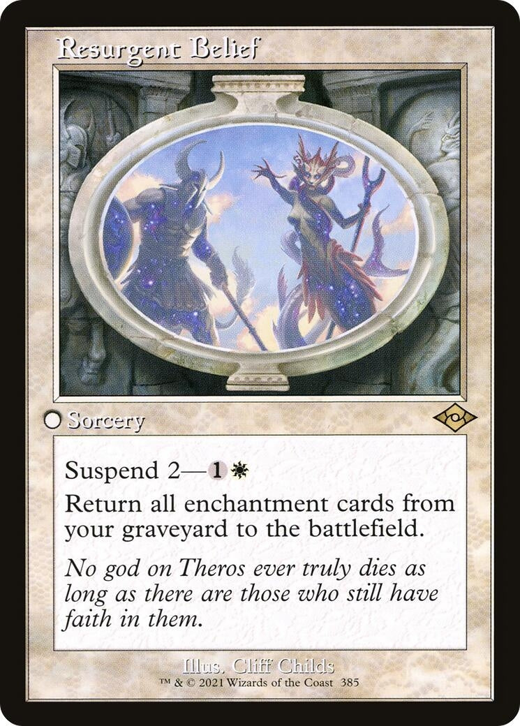 Resurgent Belief (Retro Frame) (385) (MH2)