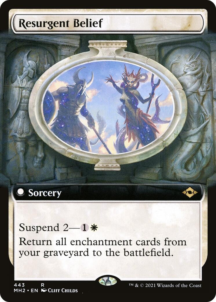 Resurgent Belief (Extended Art) (443) (MH2)