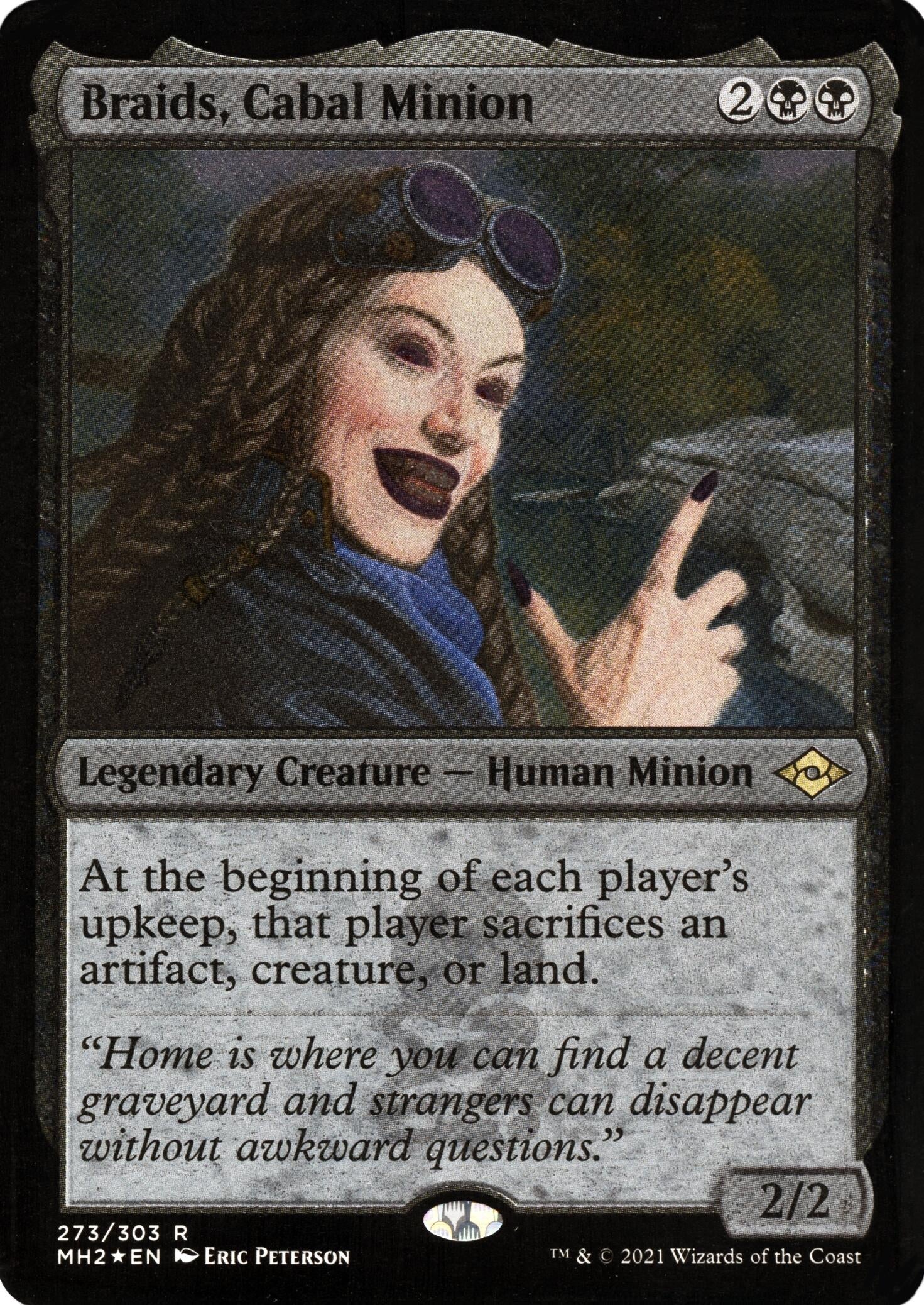 Braids, Cabal Minion (Foil Etched) (273) (MH2)