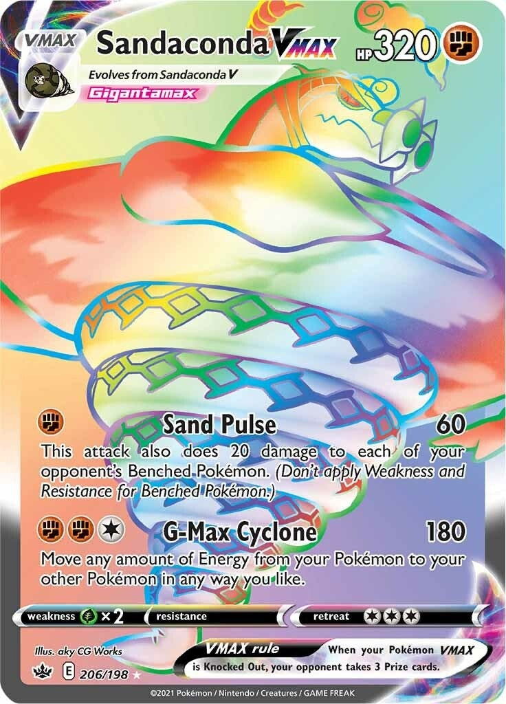 Sandaconda VMAX (Secret) (206/198) (SWSH06)