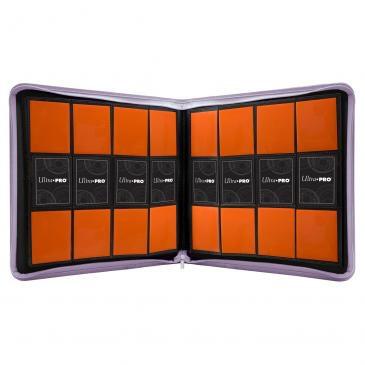 Vivid 12-Pocket Zippered PRO-Binder - Purple - Ultra Pro Storage Albums (ULTRAPROST)