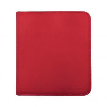 Vivid 12-Pocket Zippered PRO-Binder - Red - Ultra Pro Storage Albums (ULTRAPROST)
