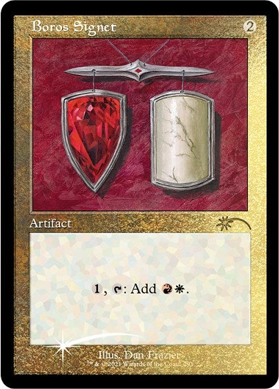 Boros Signet (Foil Etched) (291) (SLD)