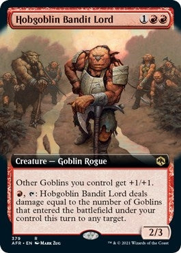 Hobgoblin Bandit Lord (Extended Art) (379) (AFR)