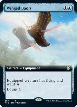 Winged Boots (Extended Art) (289) (AFC)