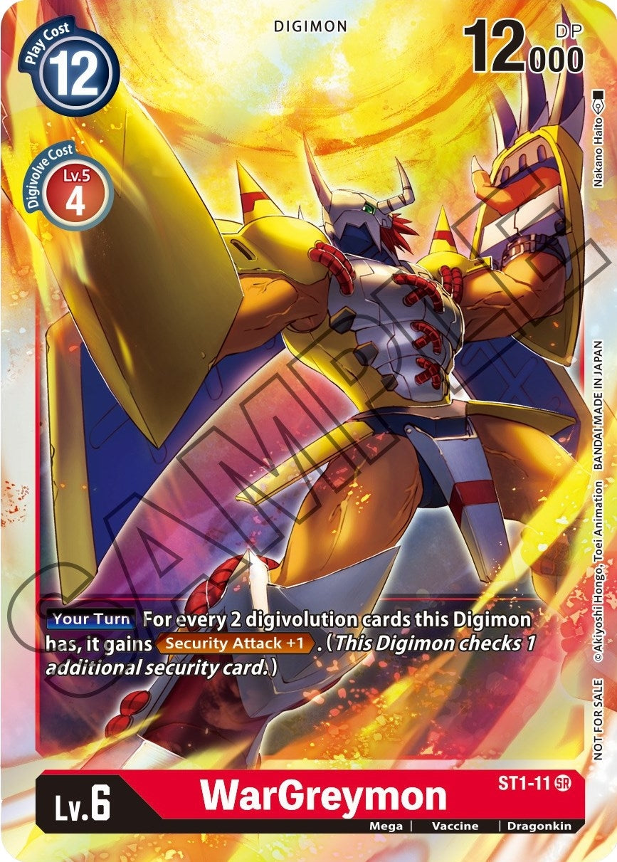 WarGreymon - ST1-11 (Event Pack 1) (ST1-11 SR) (ST-1)