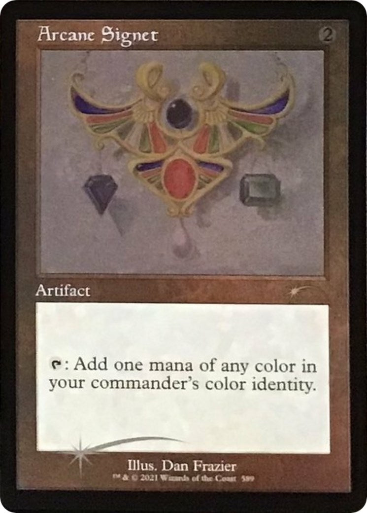 Arcane Signet (589) (Foil Etched) (589) (SLD)