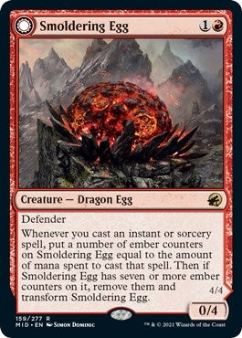 Smoldering Egg (159) (MID)