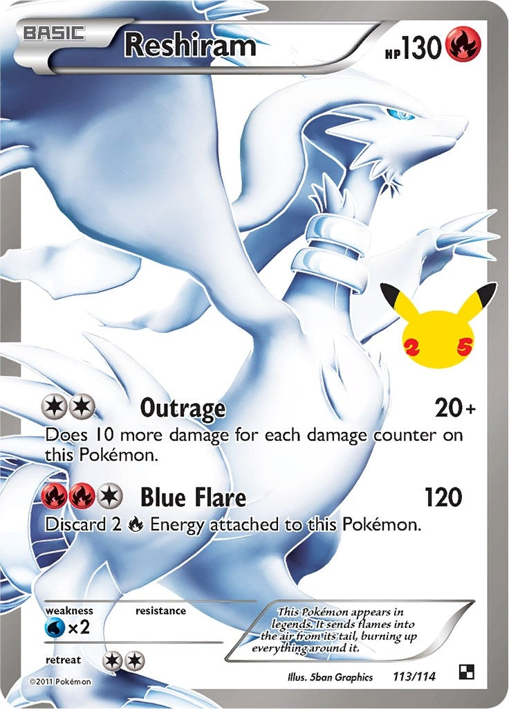 Reshiram (113/114) (CCC)