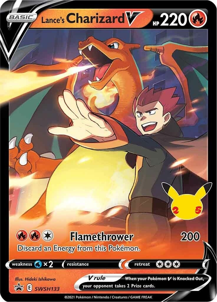Lance's Charizard V - SWSH133 (SWSH133) (SWSD)