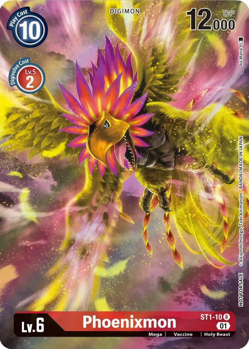 Phoenixmon (1-Year Anniversary Box Topper) (ST1-10 R) (ST-1)