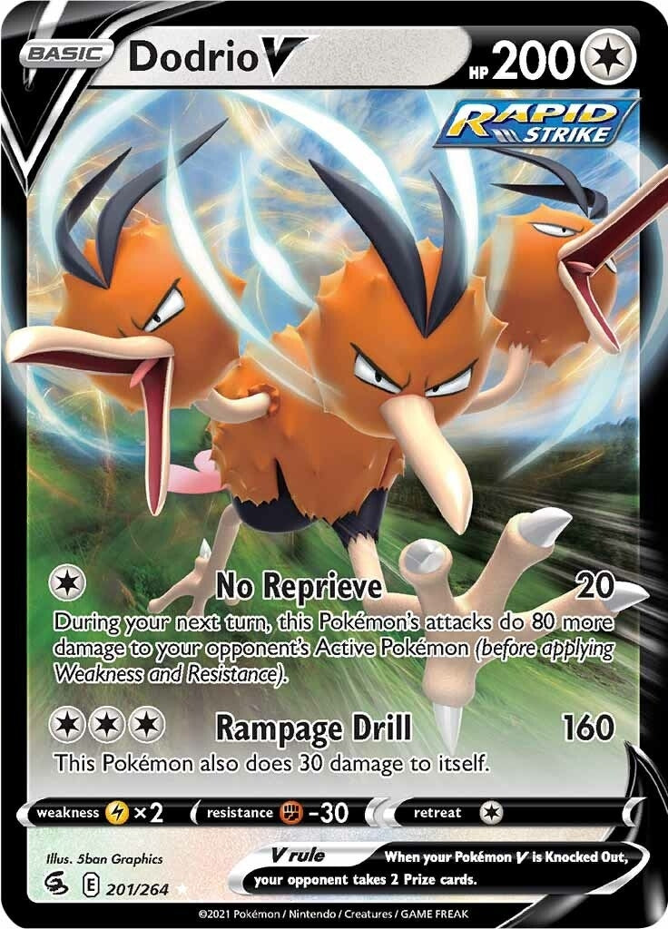 Dodrio V (201/264) (SWSH08)