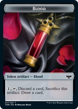 Blood // Vampire (016) Double-Sided Token (17 // 16) (VOW)