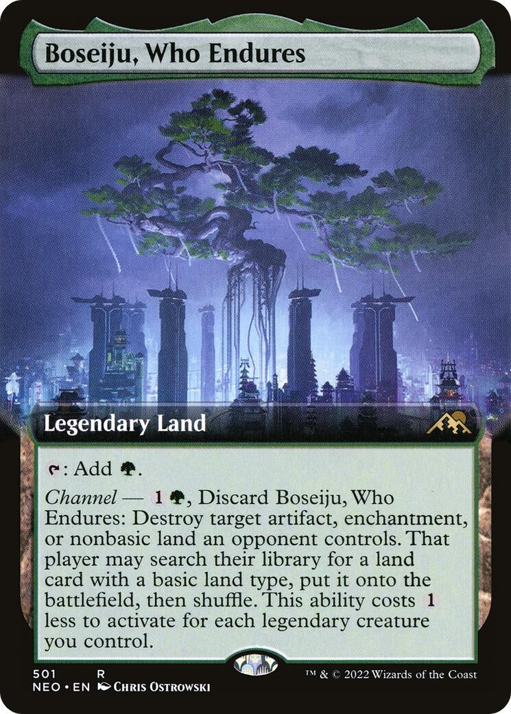 Boseiju, Who Endures (Extended Art) (501) (NEO)