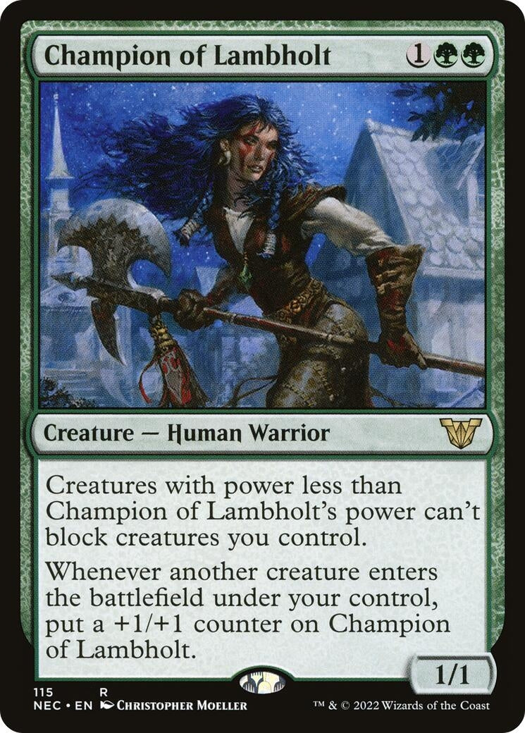 Champion of Lambholt (115) (NEC)