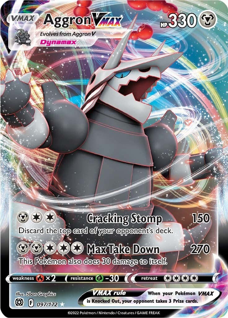 Aggron VMAX (097/172) (SWSH09)