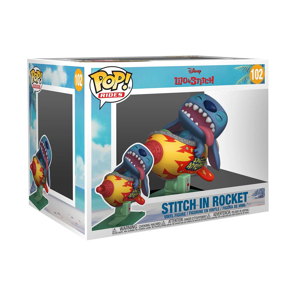 Funko 4" POP! Rides Collectible Lilo and Stitch Vinyl Figure