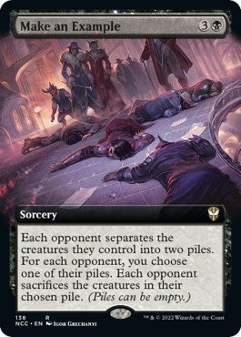 Make an Example (Extended Art) (138) (NCC)