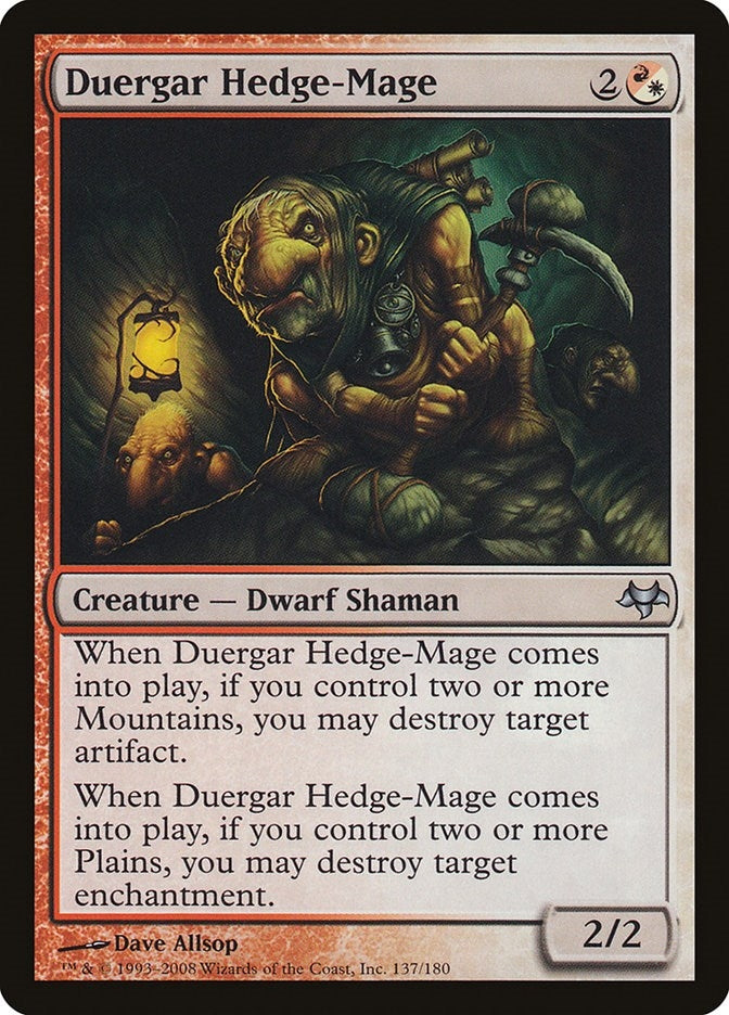 Duergar Hedge-Mage (137) (EVE)