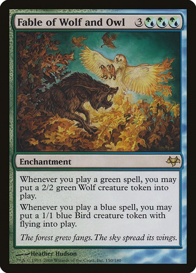 Fable of Wolf and Owl (150) (EVE)