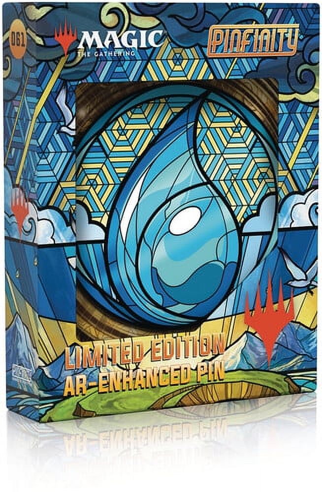 Pinfinity Mtg Stained Glass Island Ltd Ed Ar Pin