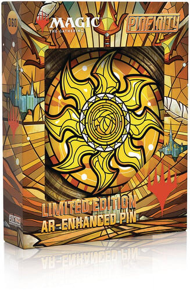 Pinfinity Mtg Stained Glass Plains Ltd Ed Ar Pin